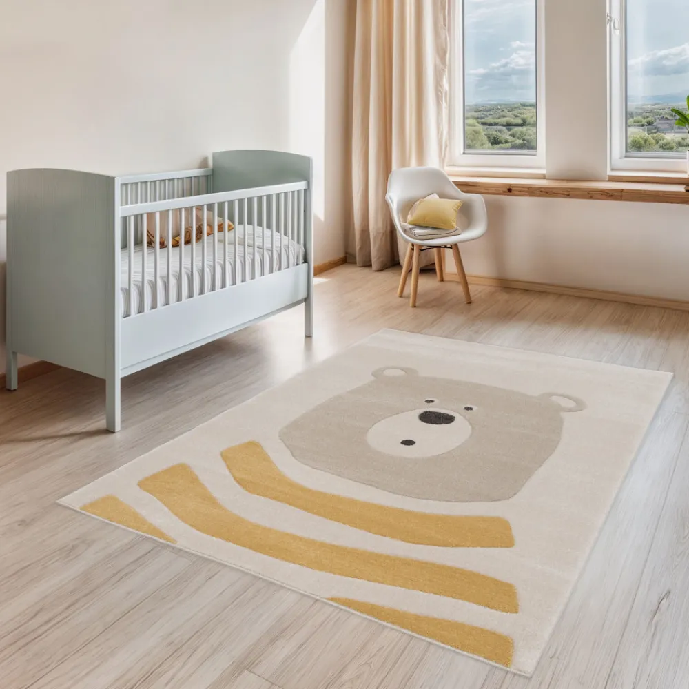 Enfant Drawer ZAZU Tapis enfant à motif ours