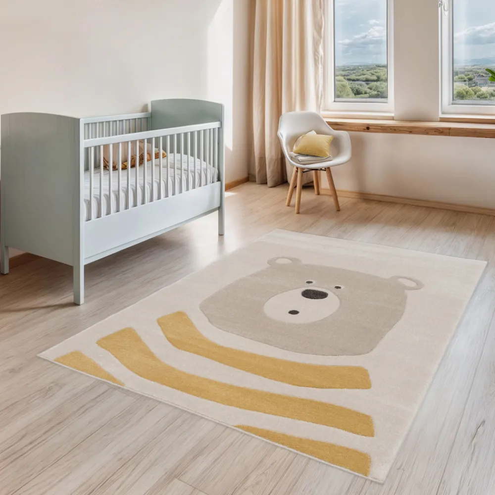 Enfant Drawer ZAZU Tapis enfant à motif ours