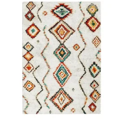 Drawer ZAZY Tapis d'inspiration berbère à motif ethnique