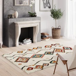 Drawer ZAZY Tapis d'inspiration berbère à motif ethnique