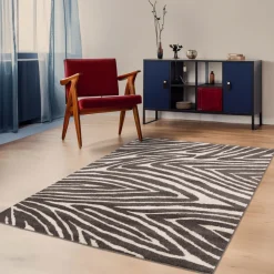 Drawer ZEBRA Tapis graphique à motif zébré