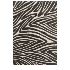 Drawer ZEBRA Tapis graphique à motif zébré