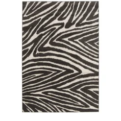 Drawer ZEBRA Tapis graphique à motif zébré