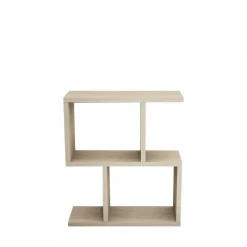 Drawer ZED Table d'appoint effet travertin