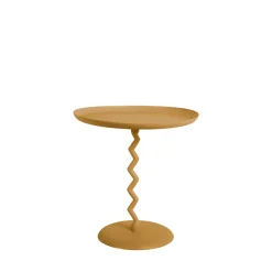 Leitmotiv ZIGZAG Table d'appoint ronde en métal ø40cm