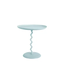 Leitmotiv ZIGZAG Table d'appoint ronde en métal ø40cm
