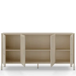 No name ZIO Buffet 4 portes en métal L160cm