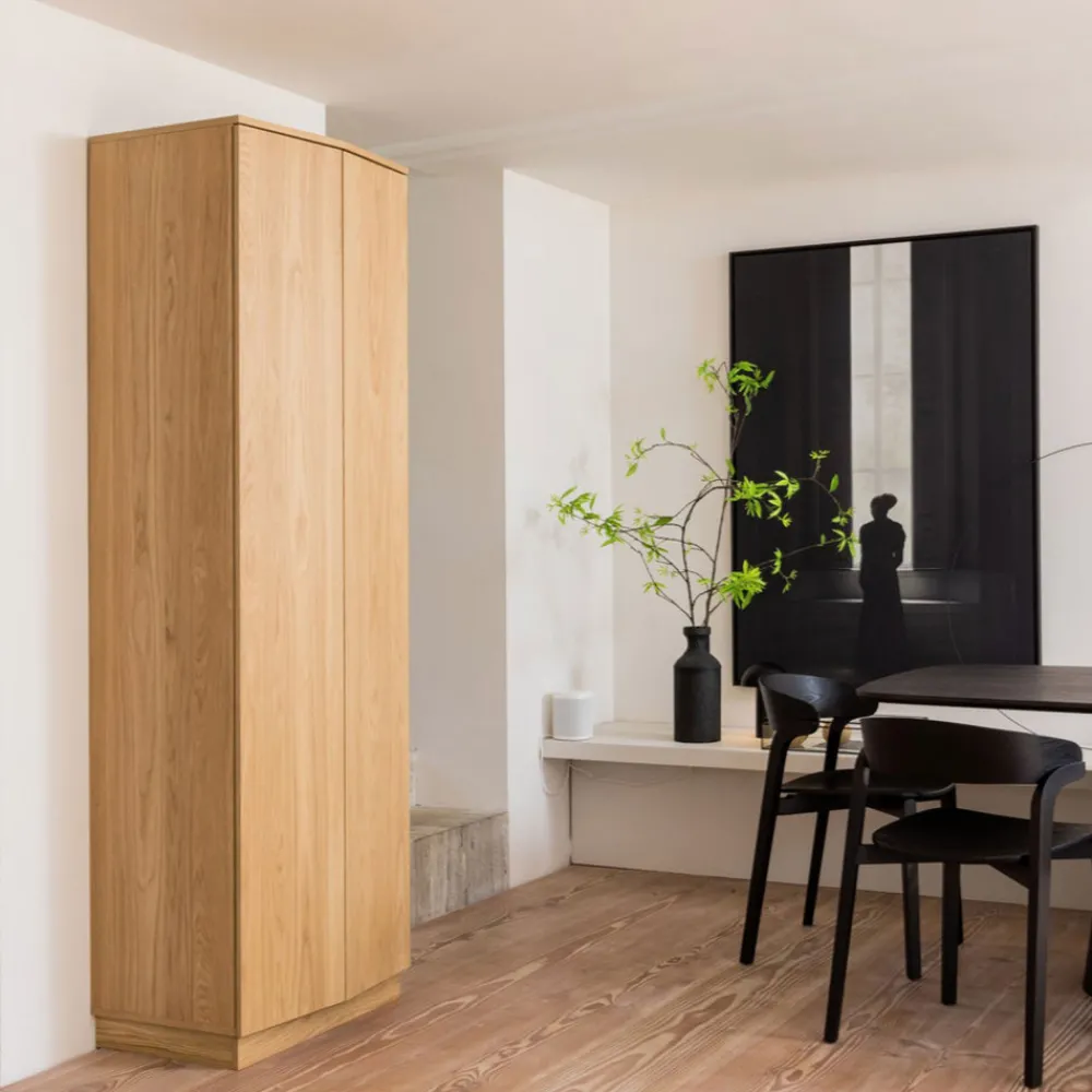 Woood ZUMA Armoire 2 portes en bois H210cm
