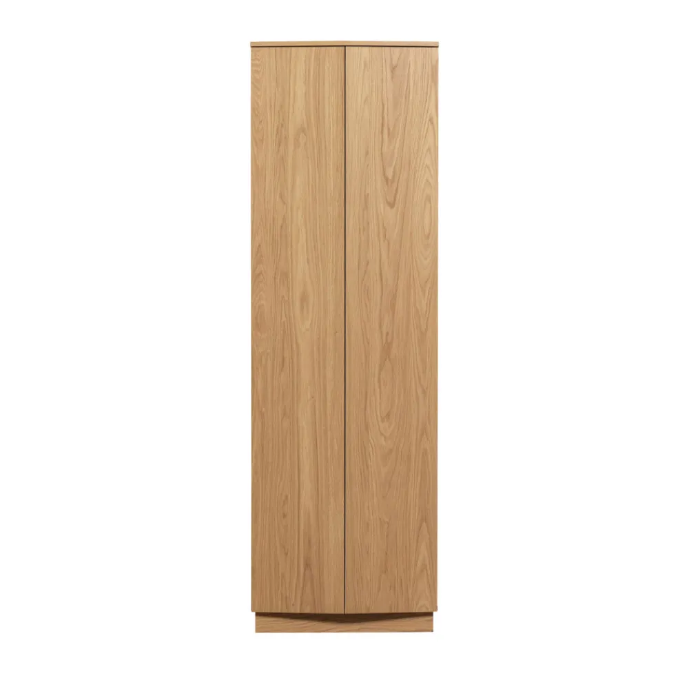 Woood ZUMA Armoire 2 portes en bois H210cm