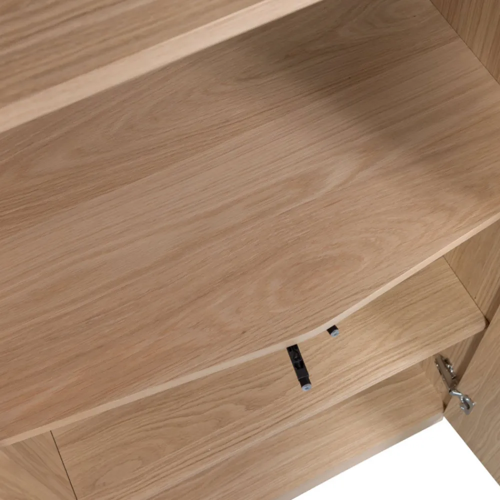 Woood ZUMA Armoire 2 portes en bois H210cm