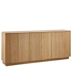 Woood ZUMA Buffet 6 portes en bois L200cm