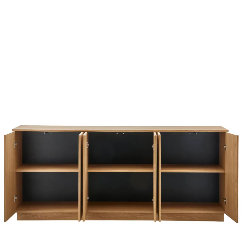Woood ZUMA Buffet 6 portes en bois L200cm