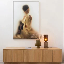Woood ZUMA Meuble TV 6 portes en bois L200cm