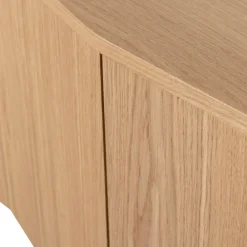 Woood ZUMA Meuble TV 6 portes en bois L200cm