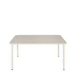 Drawer ZYRA Table à manger de jardin 4 personnes en métal