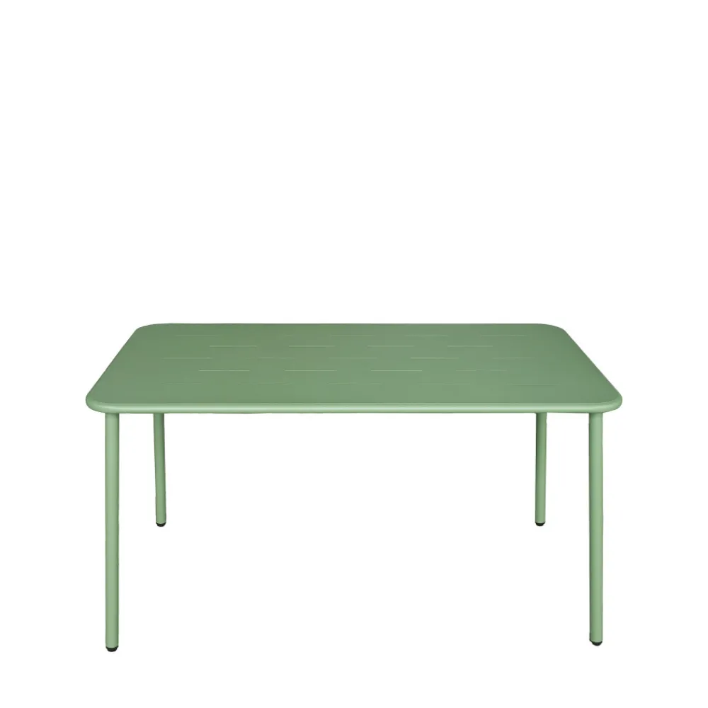 Drawer ZYRA Table à manger de jardin 4 personnes en métal