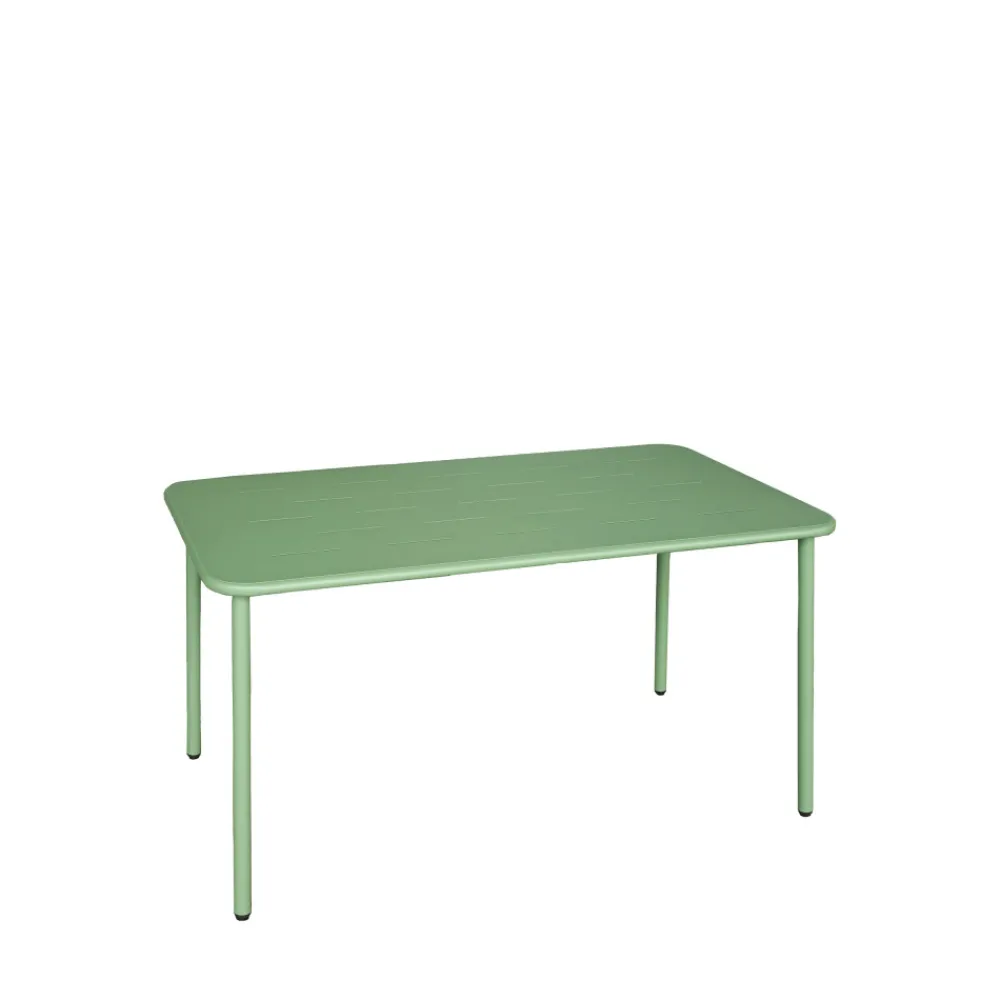 Drawer ZYRA Table à manger de jardin 4 personnes en métal