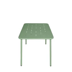 Drawer ZYRA Table à manger de jardin 4 personnes en métal