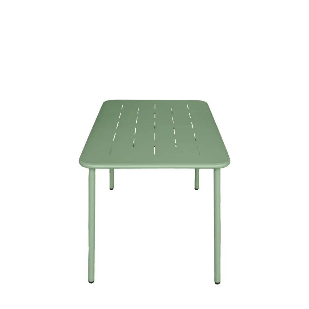 Drawer ZYRA Table à manger de jardin 4 personnes en métal